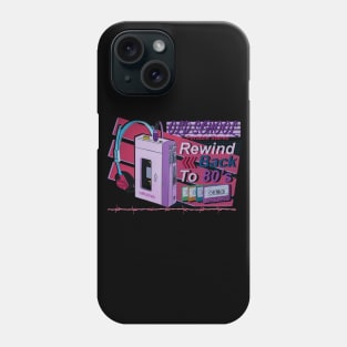 Rewind back to the 80's Phone Case