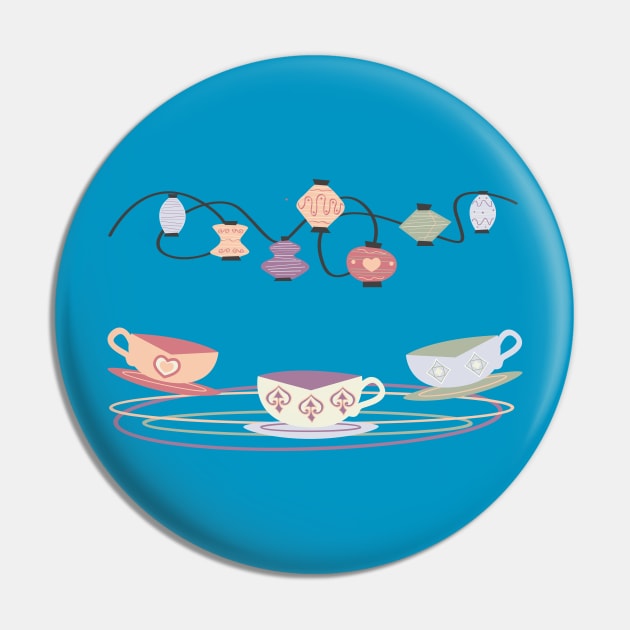 Mad Tea Cups Pin by Lunamis