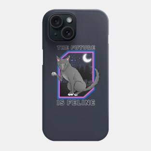 The Future is Feline Phone Case