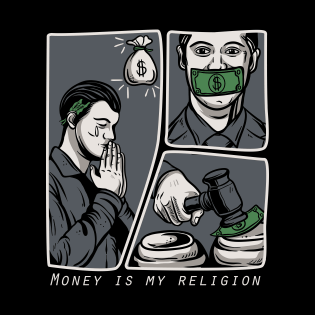 money is my religion by PlasticGhost