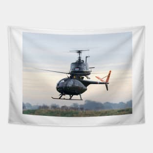 Little Bird and Huey helicopters Tapestry