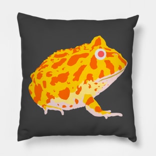 Albino Pacman frog Pillow