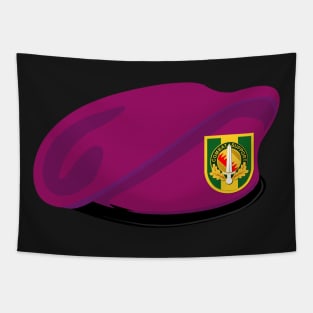 Beret - 16th MP Bde w DUI wo Txt Tapestry