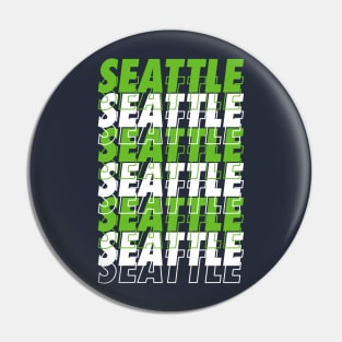 Seattle - Echo Graphic Pin