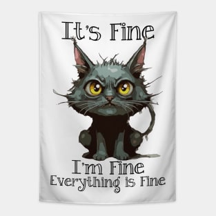 It's Fine I'm Fine Everything is Fine Tapestry