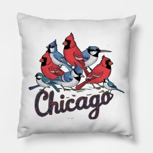 Chicago Birds Pillow