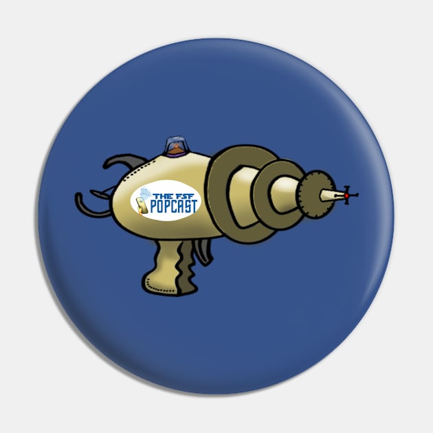 FSF Ray Gun Pin by Bridgework Studios 