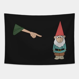 Lawn Gnome Doof Tapestry