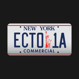 Ecto 1A License Plate T-Shirt