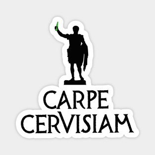 Carpe Cervisiam funny Latin student teacher beer Magnet