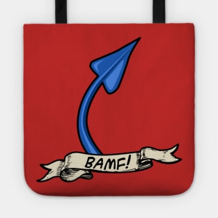 Nightcrawler Tail Tattoo BAMF version 2 Tote