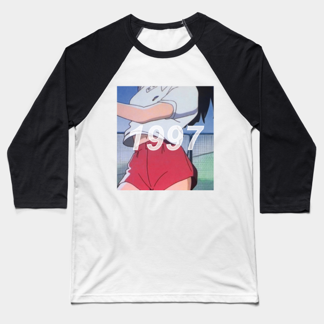 90 S Anime Icon Anime Aesthetic Baseball T Shirt Teepublic Au