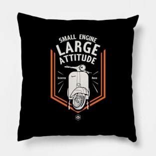 Small Engine Large Attitude Pillow