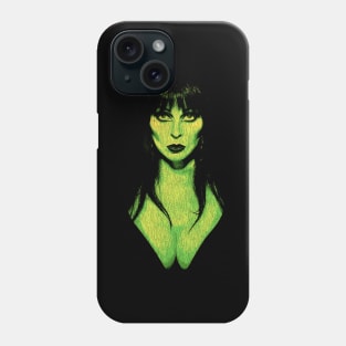 Retro Vintage Elvira Mistress of The Dark Phone Case