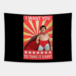 Nacho Libre i want you Tapestry