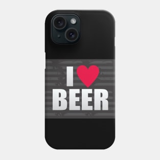 I Heart Beer Phone Case