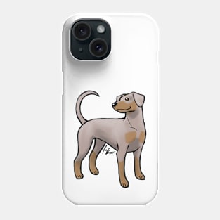 Dog - Doberman Pinscher - Fawn and Brown Natural Phone Case