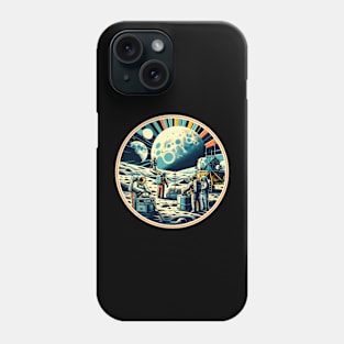 Lunar Expedition Astronaut Tee Phone Case