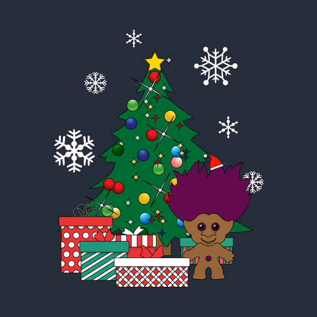 Troll Doll Around The Christmas Tree by Nova5