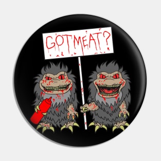 Critters BBQ (w/ketchup) Pin