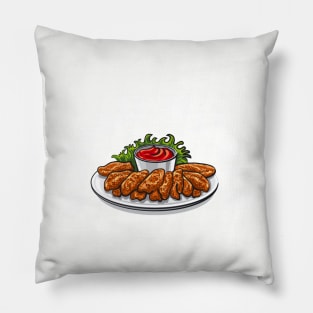 Squad Goals - Chicken Wings Pillow