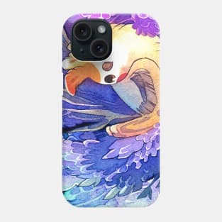 Finna Cockatiel Birb in Watercolor Phone Case