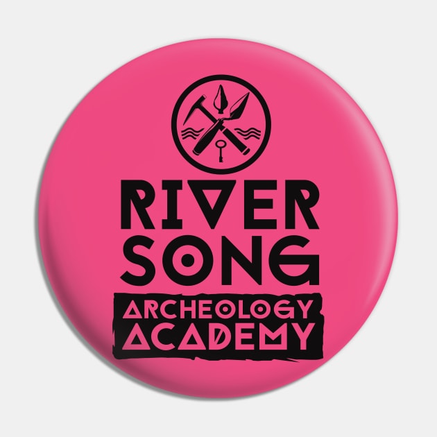 River Song Archeology Pin by MindsparkCreative