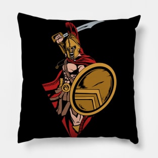 Spartan Warrior Pillow