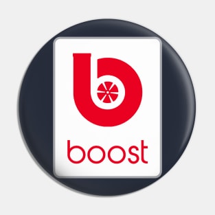 boost (beats parody) Pin