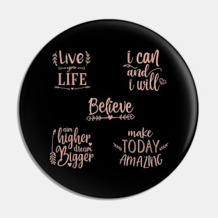 Quotes To Live By Pin