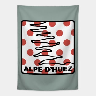 Alpe d'Huez - King of the Mountains (KOM) Tapestry