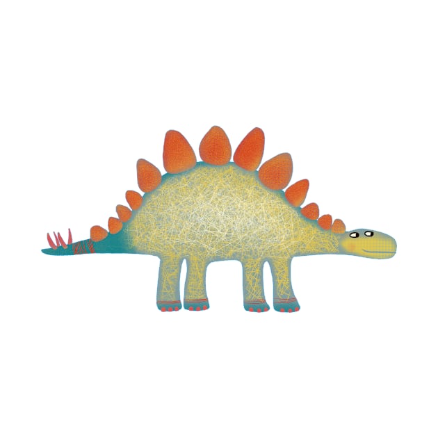 Stegosaurus Dinosaur by NicSquirrell