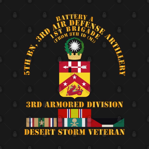 Btry A, 5th Bn, 3rd ADA - 3rd Armored Div - Desert Storm Veteran by twix123844