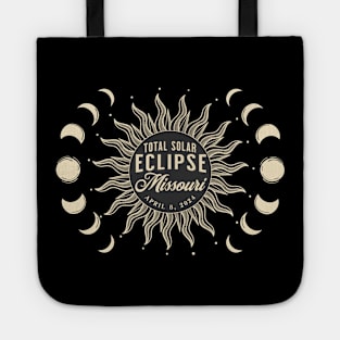 Total Solar Eclipse Missouri USA April 2024 Tote