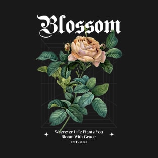 Blossom Streetwear Aesthetic T-Shirt