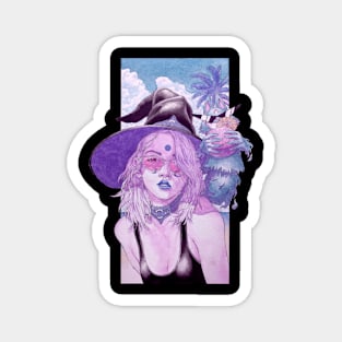 Beach Witch Magnet