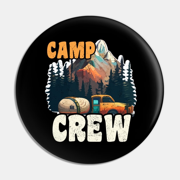 Camp Crew Pin by Promen Shirts