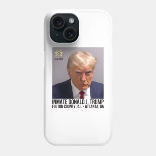 Inmate Trump Mugshot Fulton county Jail Phone Case