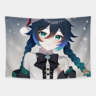 Christmas Genshin Impact Tapestry