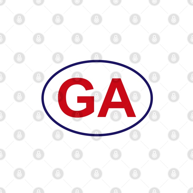 Georgia State Sticker by AdventureFinder