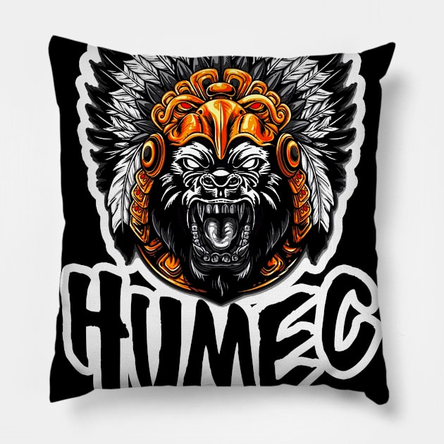 Jungle Warrior Pillow by Humec