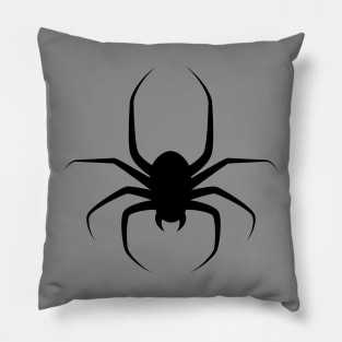 Black spider Pillow