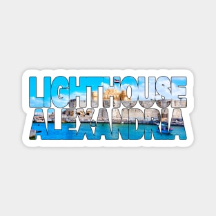 Lighthouse of Alexandria - Egypt Magnet