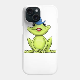 kiss all the frogs in a hat Phone Case