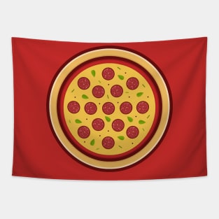 Peperoni Pizza Tapestry