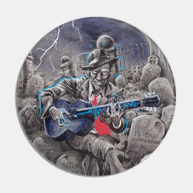 Robert Johnson Pin by mariocau