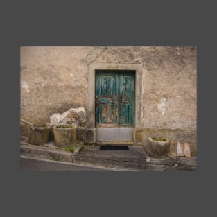 Door in Mieli, Italy T-Shirt