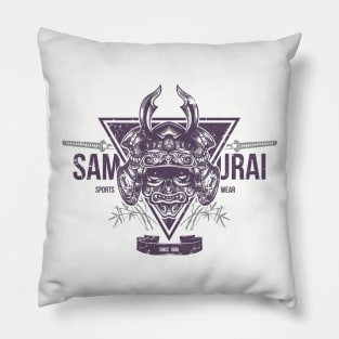 Samurai Sports Wear Pillow