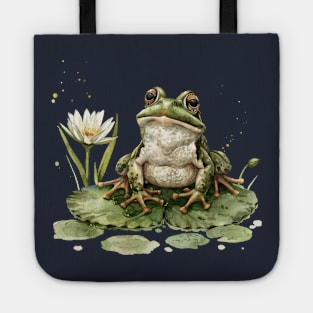 Wonderful frog! Tote