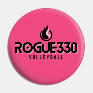 Rogue Flame Black Pin